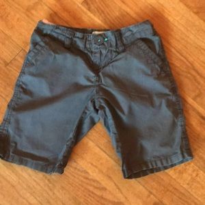 Gray Colored Shorts with adjustable waist